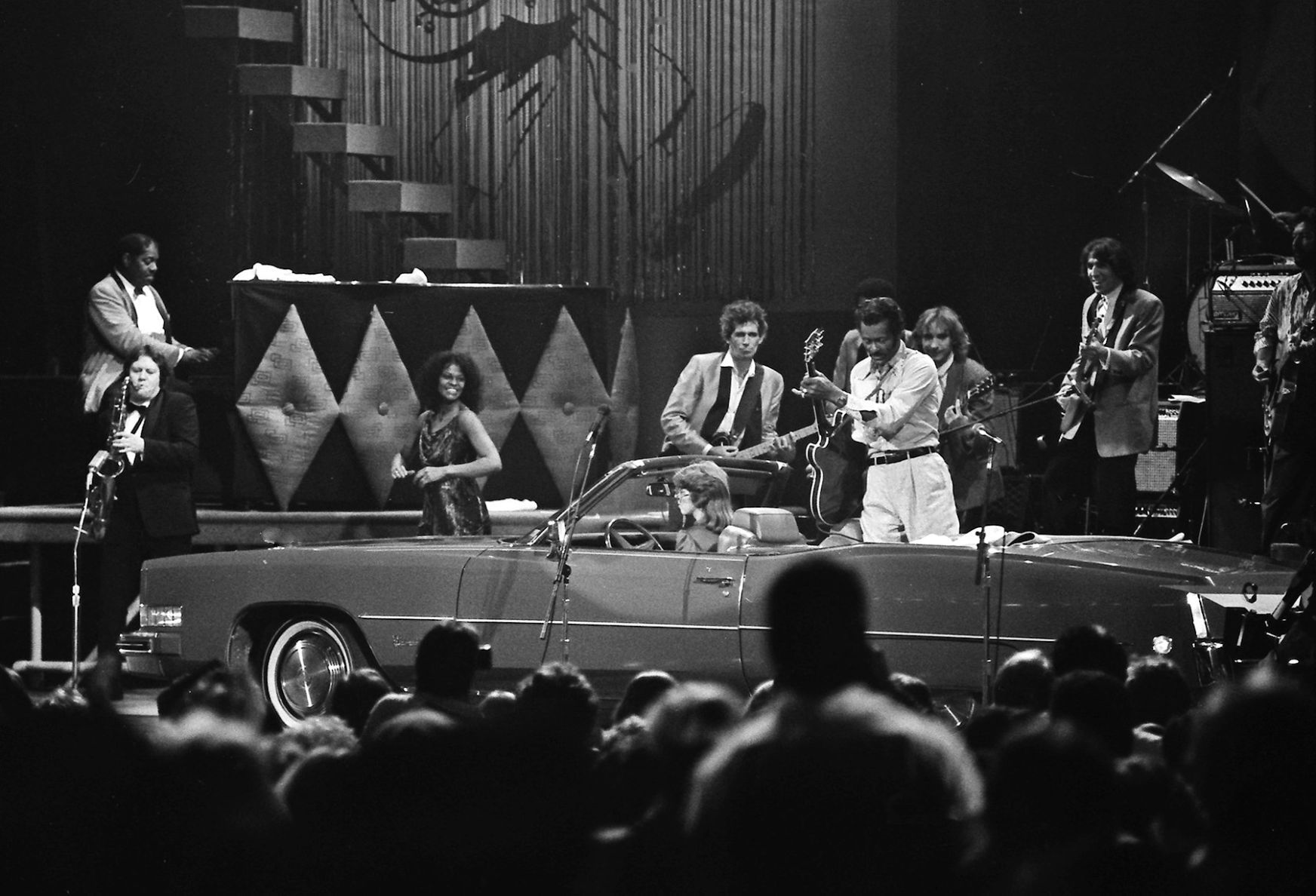Chuck Berry's 60th birthday was a star-studded event